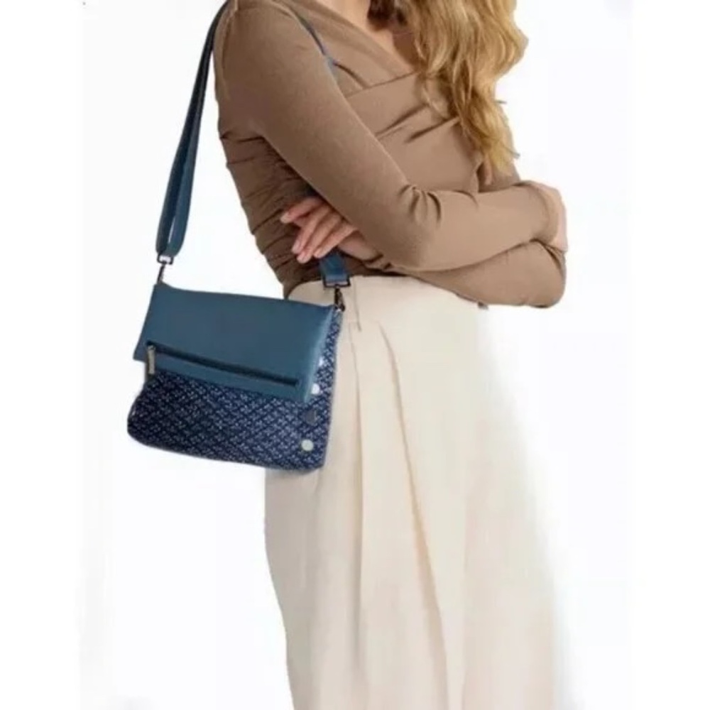 Hammitt VIP Medium Crossbody Bag - Limited Edition Weekend Blues - Picture 3 of 8